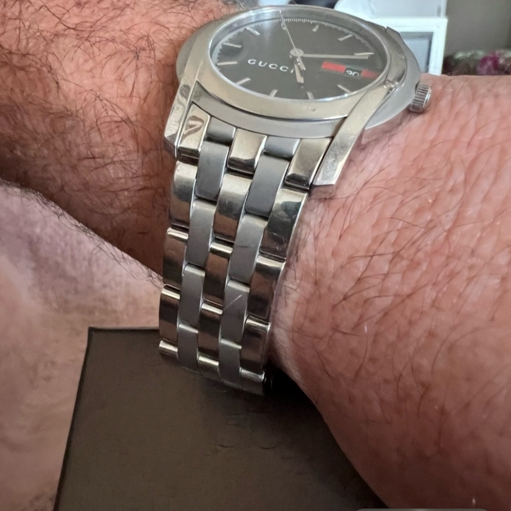 Gucci 5500 XL YA0555202 Men’s Watch - Picture 5 of 6